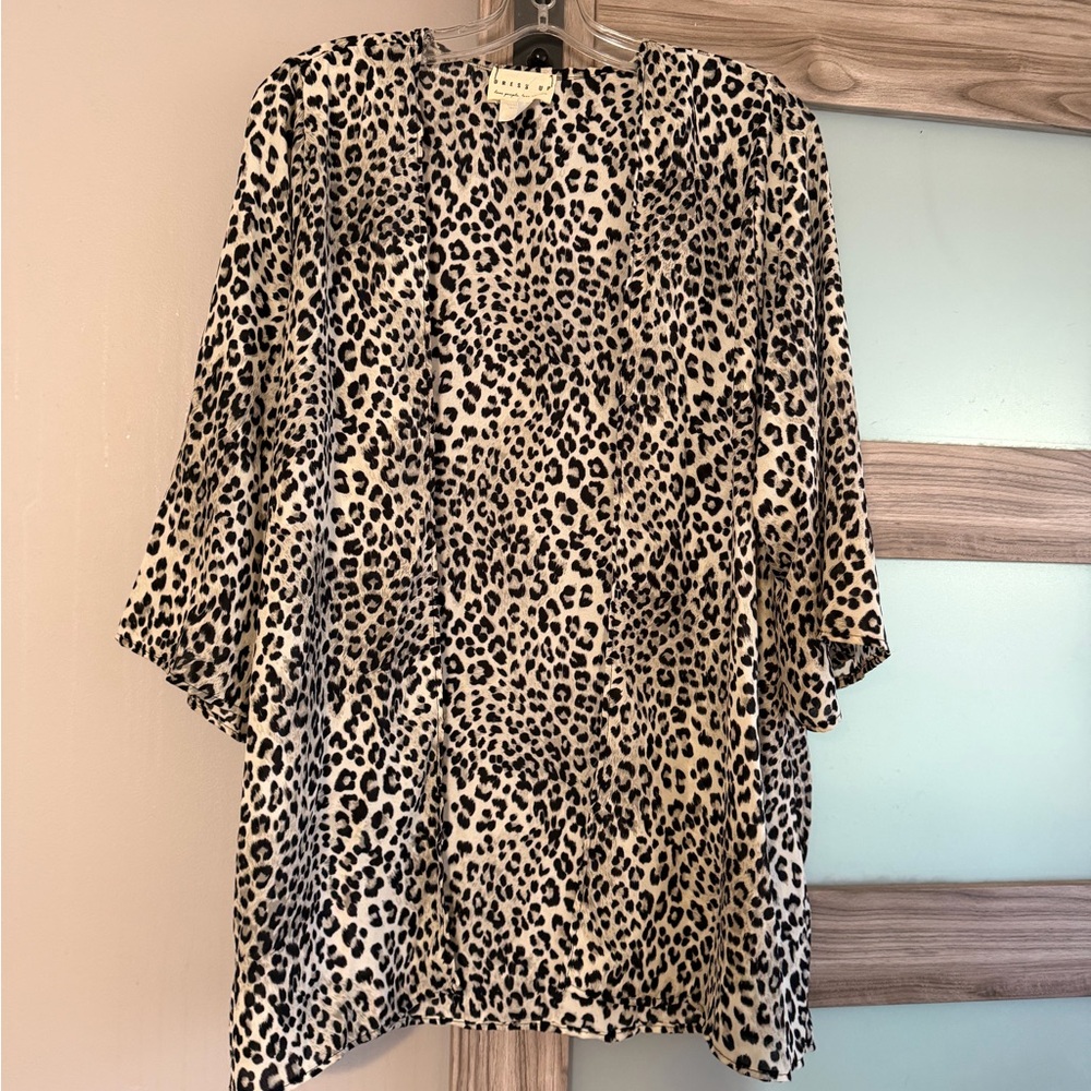 Leopard Print Women's Top